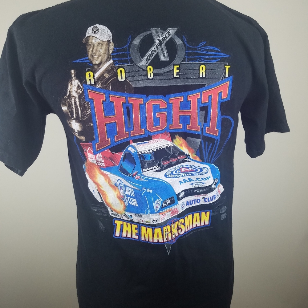 Anvil Robert Hight Racing T Shirt Marksman NHRA